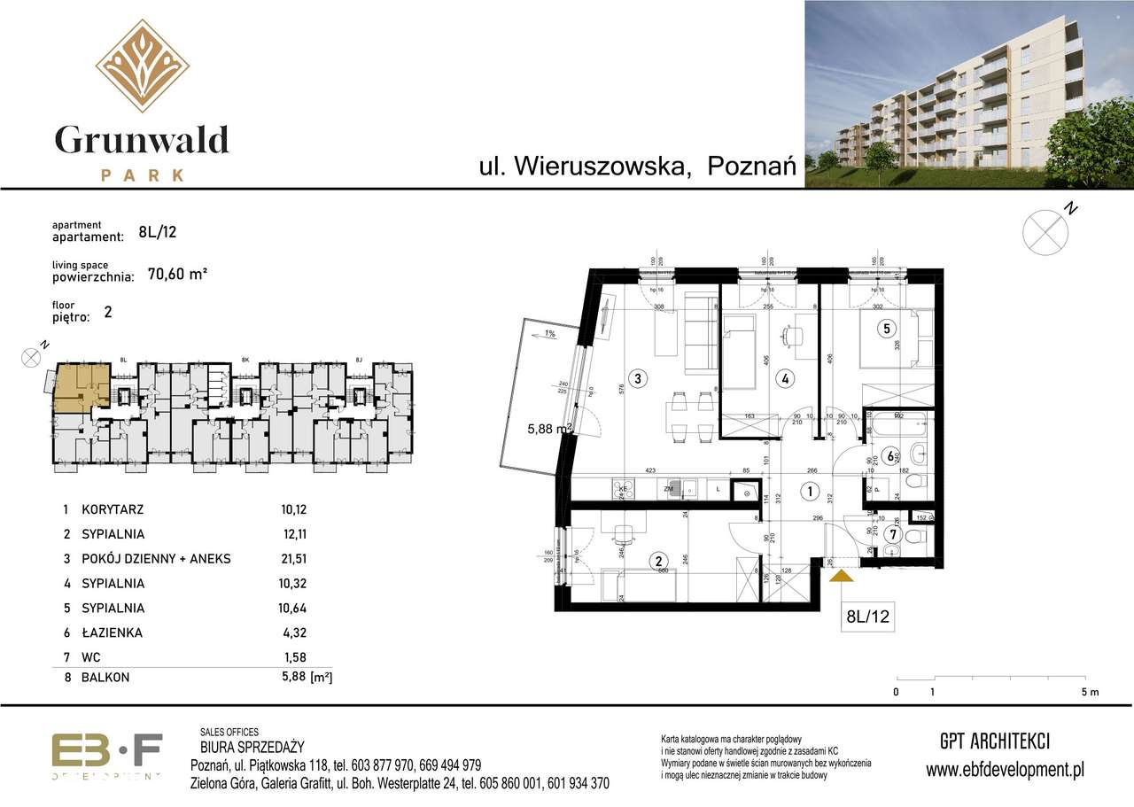 Grunwald Park | mieszkanie 4-pok. | 8L_12