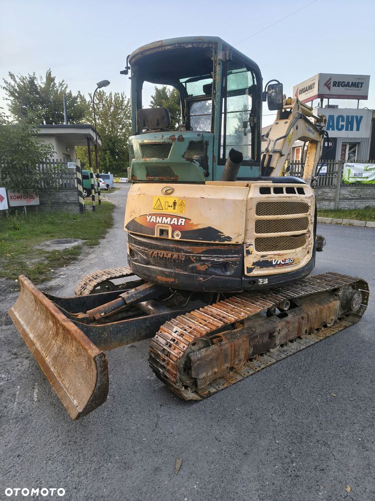 Yanmar VIO 50-U KUBOTA U55 U45 VOLVO EC 50 CAT 305 TAKEUCHI 5 TON MŁOTEK SKARPÓWKA TANIA MASZYNA 100% SPRAWNA - 2
