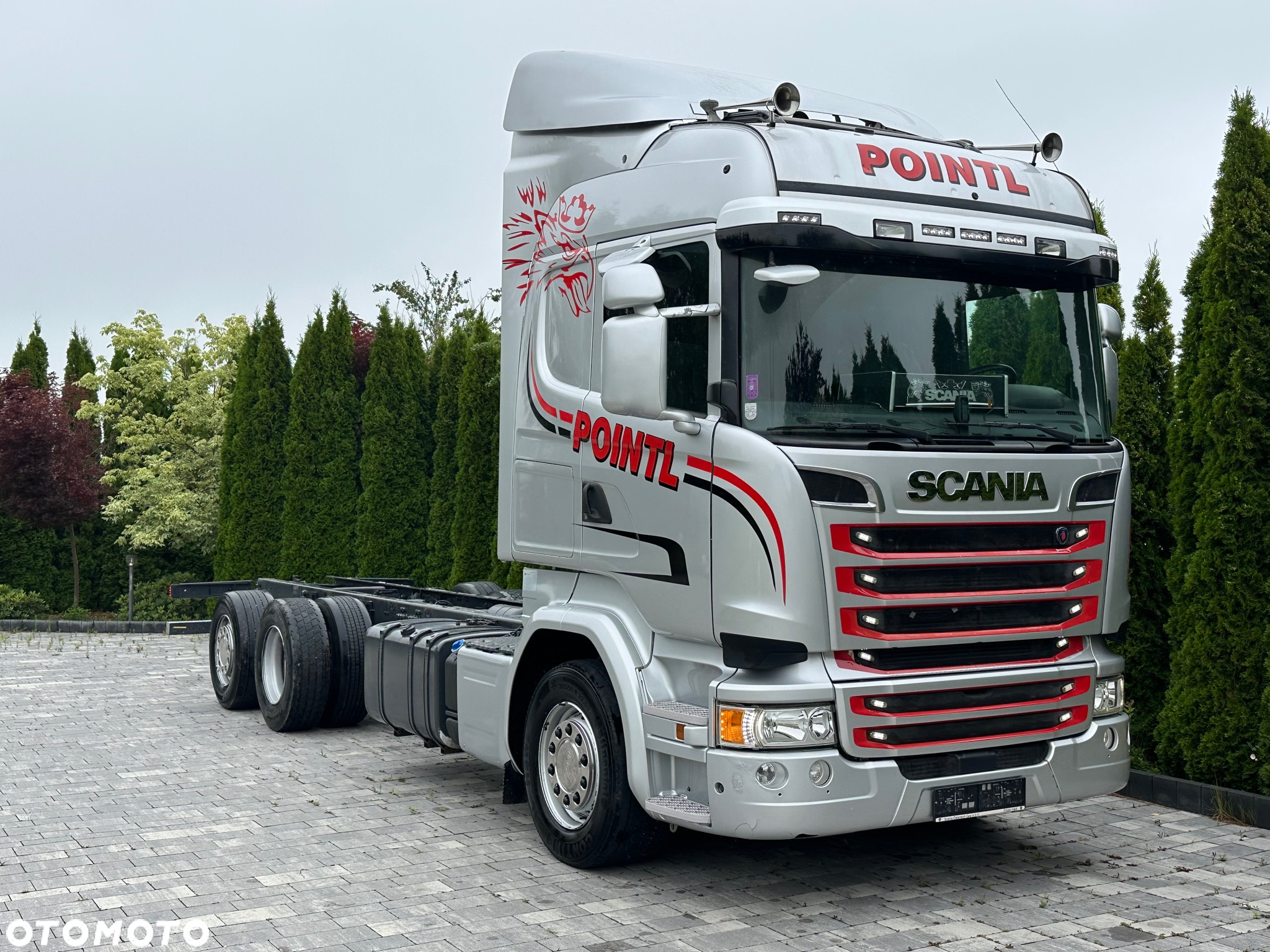 Scania R450 / 6X2 / 402 tyś.km./ OŚ-SKRĘTNA-PODNOSZONA / - 5