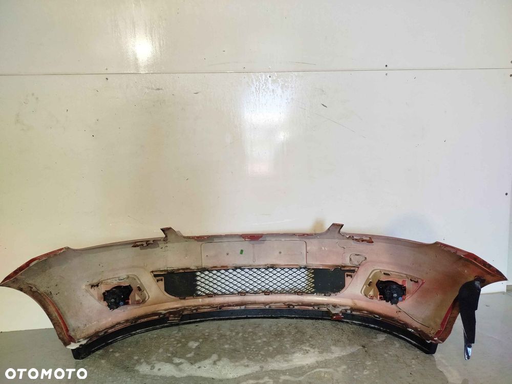 + ZDERZAK PRZÓD PRZEDNI FORD FIESTA MK6 VI LIFT FL T5 RUDY POMARAŃCZOWY HALOGENY - 5