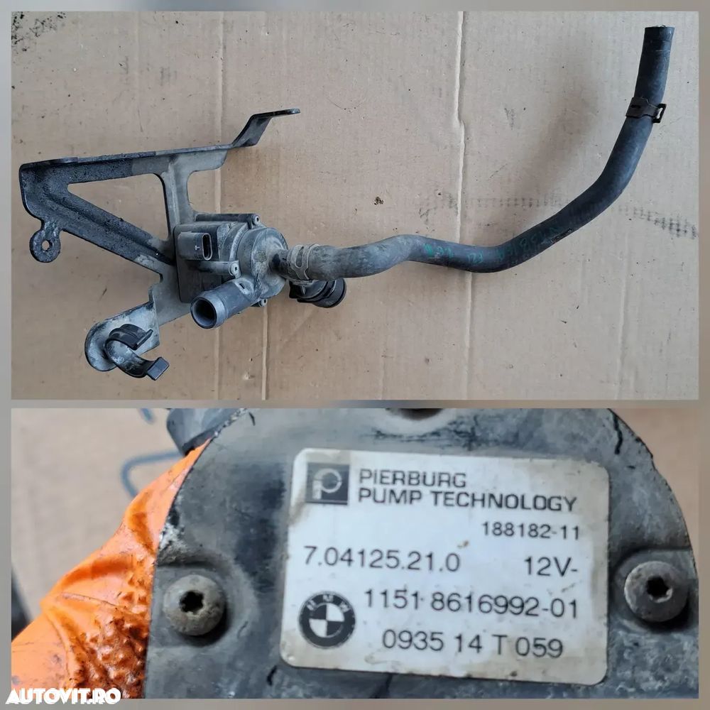 Anexe motor N13 Alternator compresor pompa apa pompa benzina rampa injectoare turbina bobina inductie electromotor benzina bmw seria 1 seria 3 F20 F21 F30 - 9