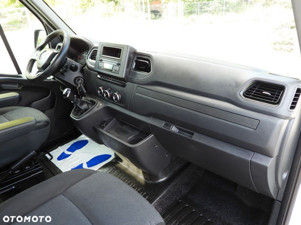 Renault MASTER WYWROTKA PODWÓJNA KABINA DOKA 6 MIEJSC TEMPOMAT LEDY BLIŹNIACZE KOŁA KLIMATYZACJA  165KM - 35