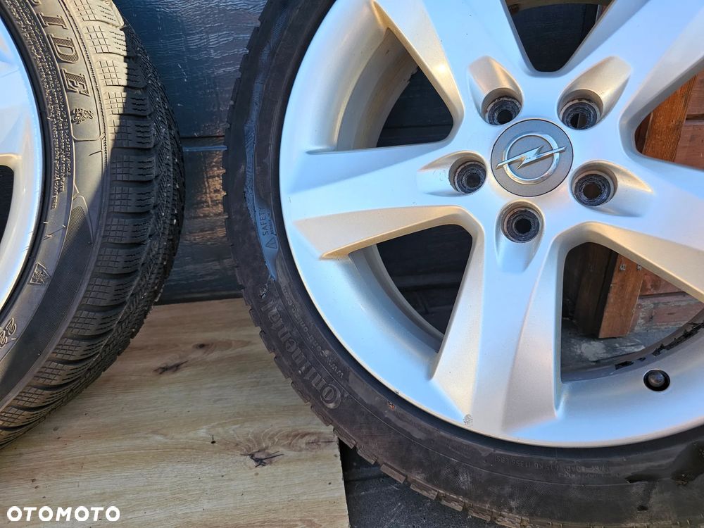 KOŁA FELGI ALUMINIOWE OPONY OPEL VECTRA C ASTRA H ZAFIRA B MERIVA B SIGNUM 17" 7J 5x110 ET35 225/45/17 - 7