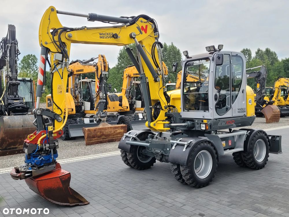 Wacker Neuson EW100 / ROTOTILT ze szczypcami / bogate wyposażenie / - 2