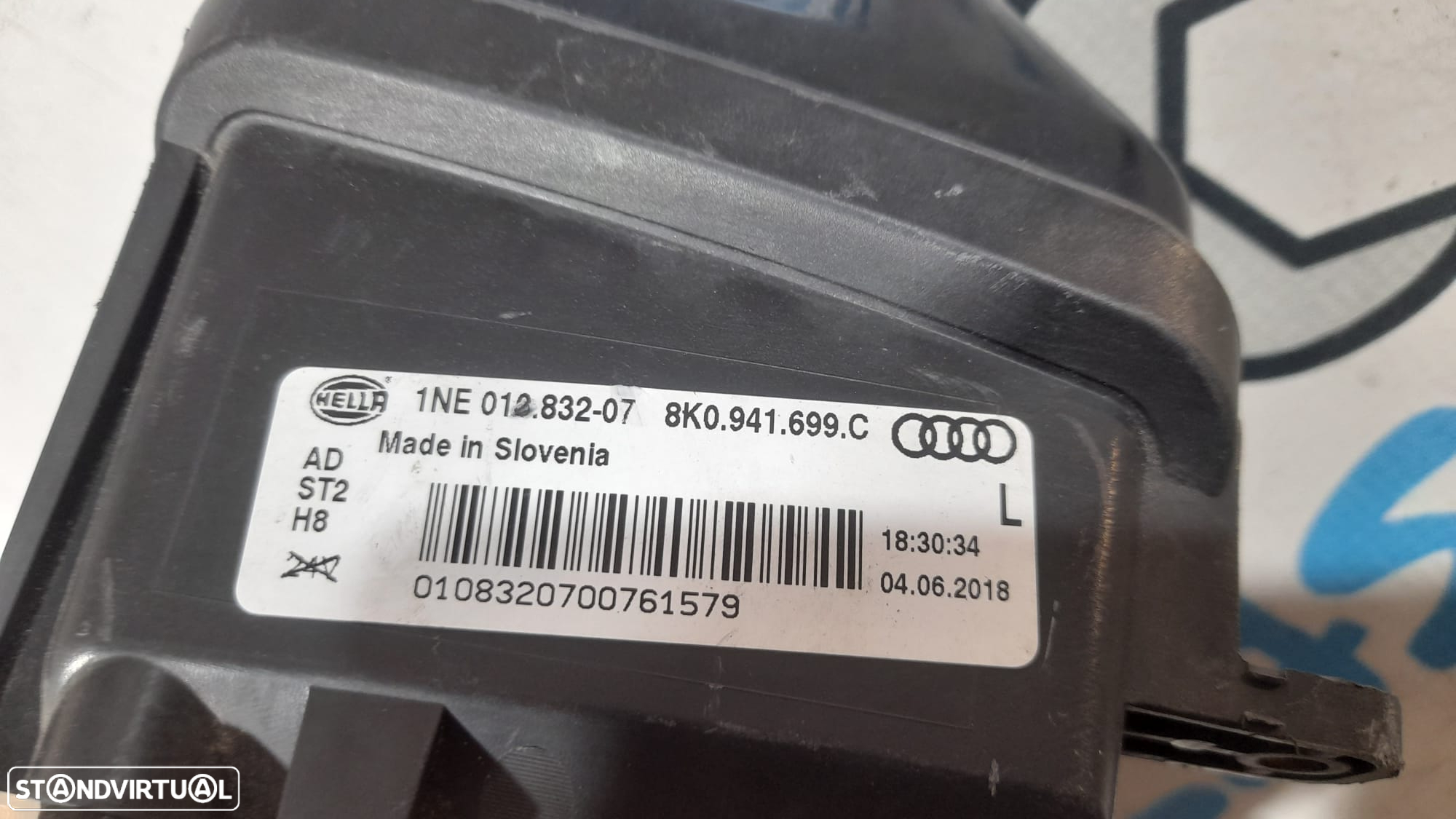 OTICA OTICAS OPTICA OPTICAS FAROL FAROIS NEVOEIRO HELLA ORIGINAL 8K0941699C 8K0941699 8K0941700C 8K0941700 AUDI A4 B8 - 4