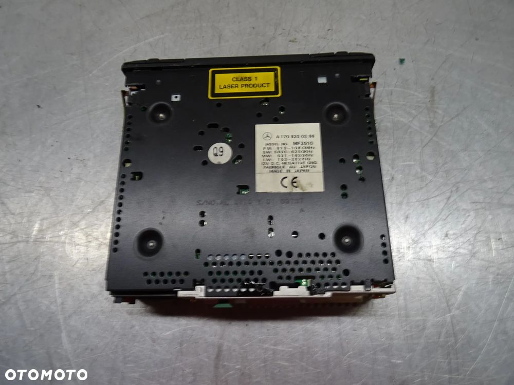 MERCEDES W210 E KLASA 95-02 2.7 CDI RADIO RADIOODTWARZACZ CD - 4