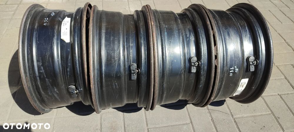 FELGI STALOWE 5x108 7Jx16 CALI ET 32 CITROEN C5 PEUGEOT 508 CZUJNIKI GRATIS KOMPLET 4 SZTUKI - 11