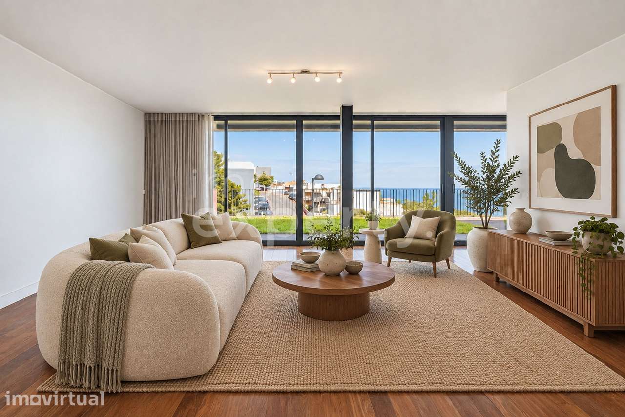 Moradia T3 com jardim e vista mar em Água de Pena - Grande imagem: 5/49