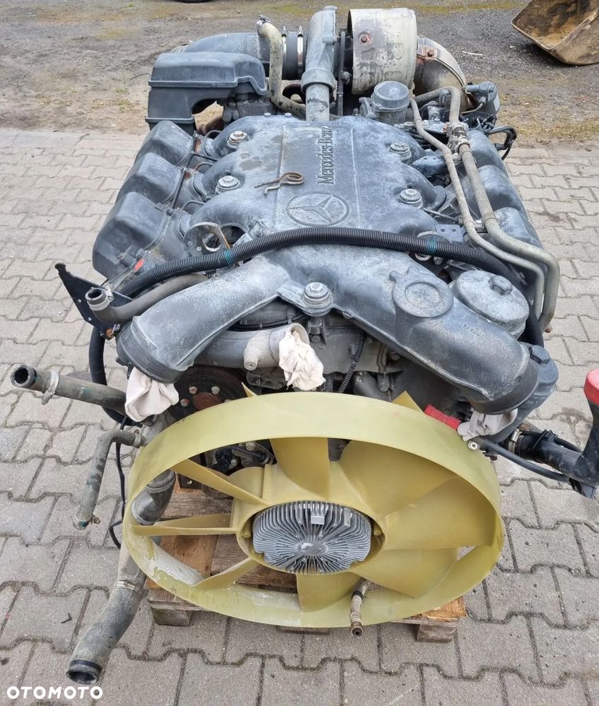 Silnik mercedes mp2 euro 5 v6 OM501la 501 la 410km przebieg 100tys - 8