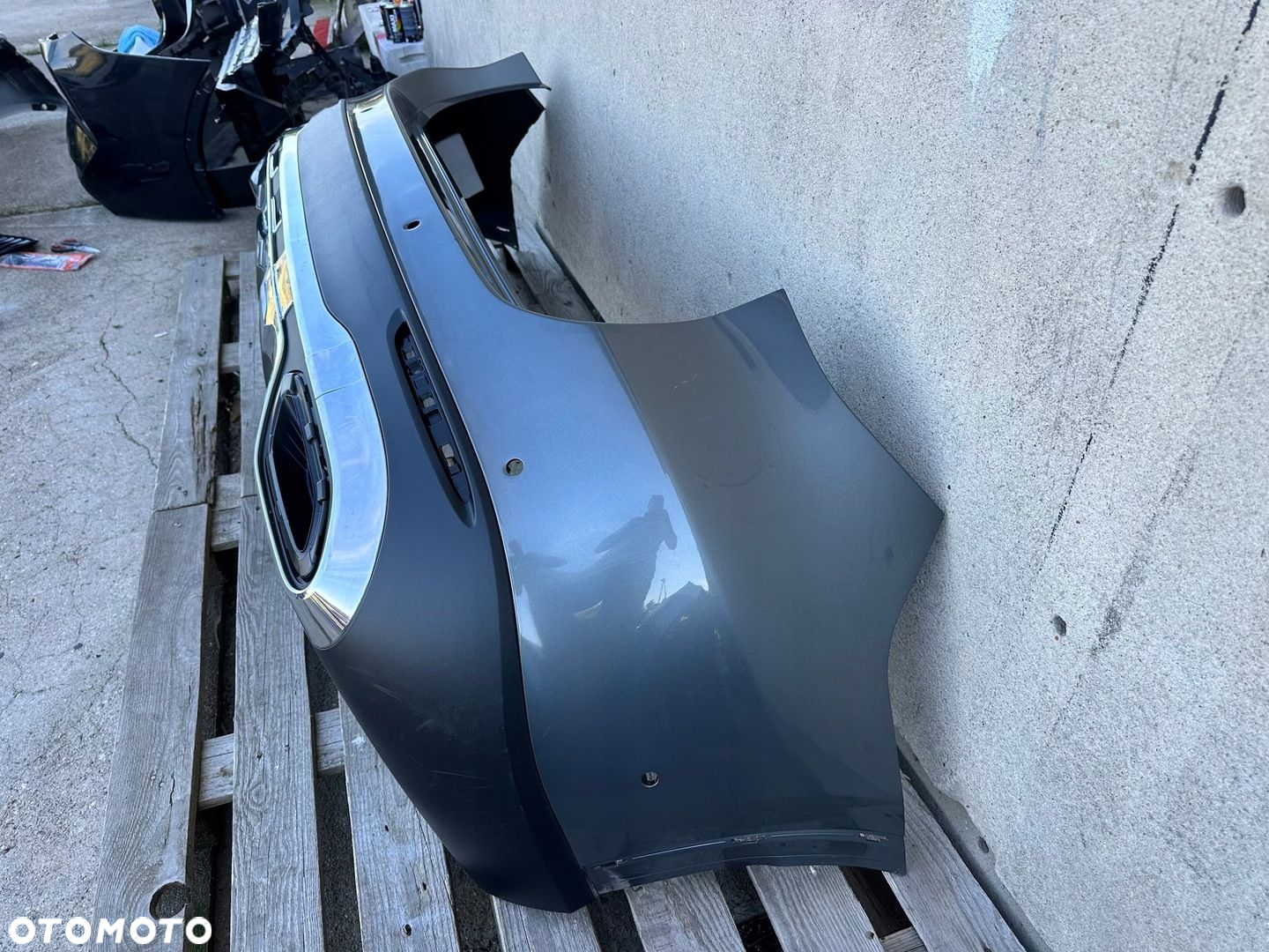 ZDERZAK TYŁ TYLNY MERCEDES GLC II 2 W254 2022-  SPOILER DÓŁ A2548857401 - 3