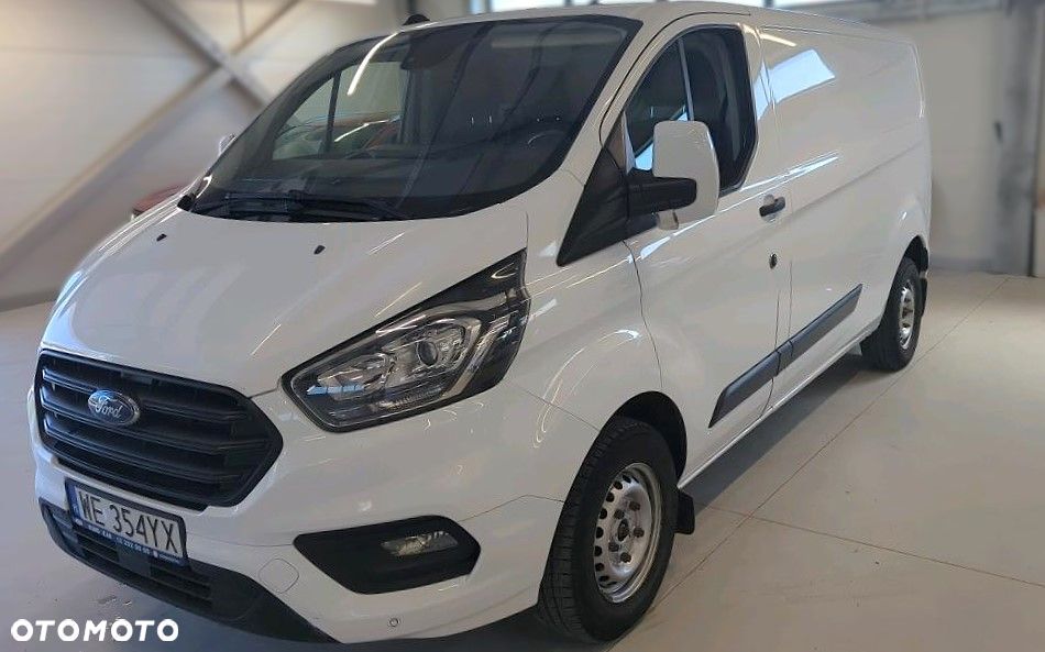 Ford TRANSIT CUSTOM VAN 300L MODEL L2H1 Long VAT-1 Cięż. 3 osobowy SILNIK 2.0 130KM Euro-6 DUŻA ŁADOWNOŚĆ 1086kg DMC 3000kg Homologacja na hak 2800kg ZABUDOWA PAKI! Niski przebieg TYLKO 93tys.km! - 3