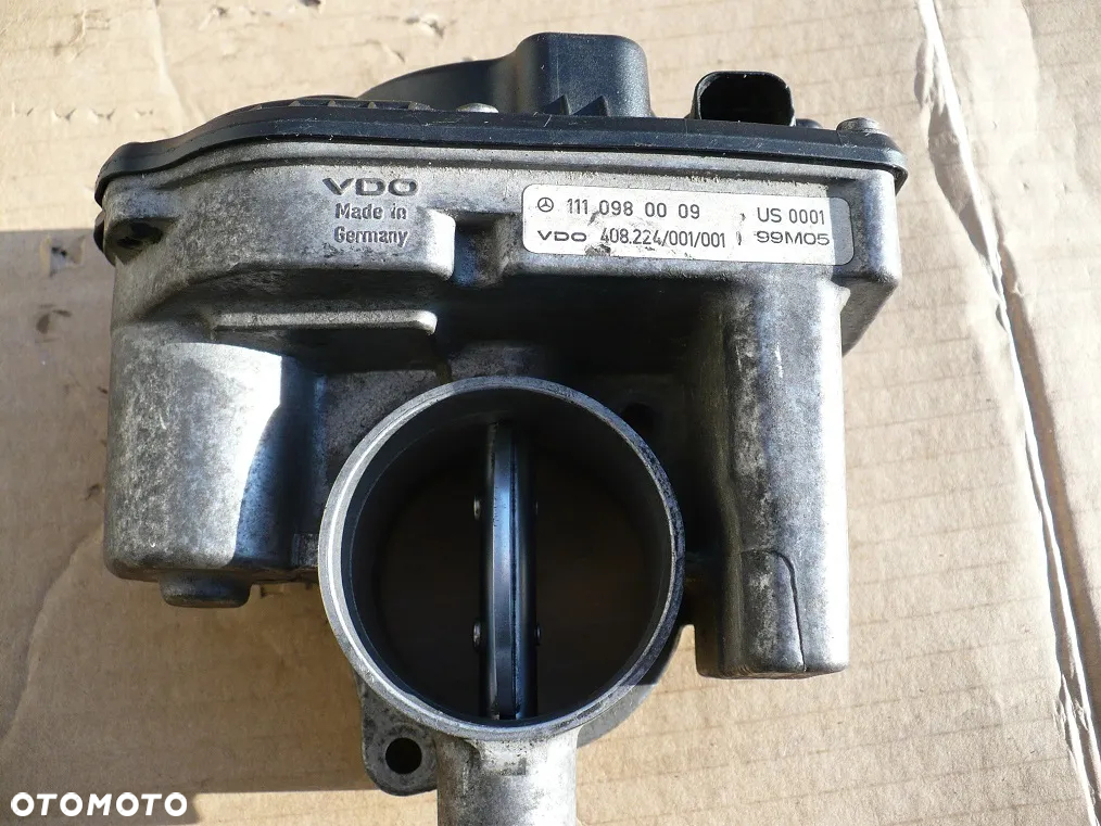 mercedes przepustnica 2.3 kompresor 1110980009 vdo 408224/001 - 6