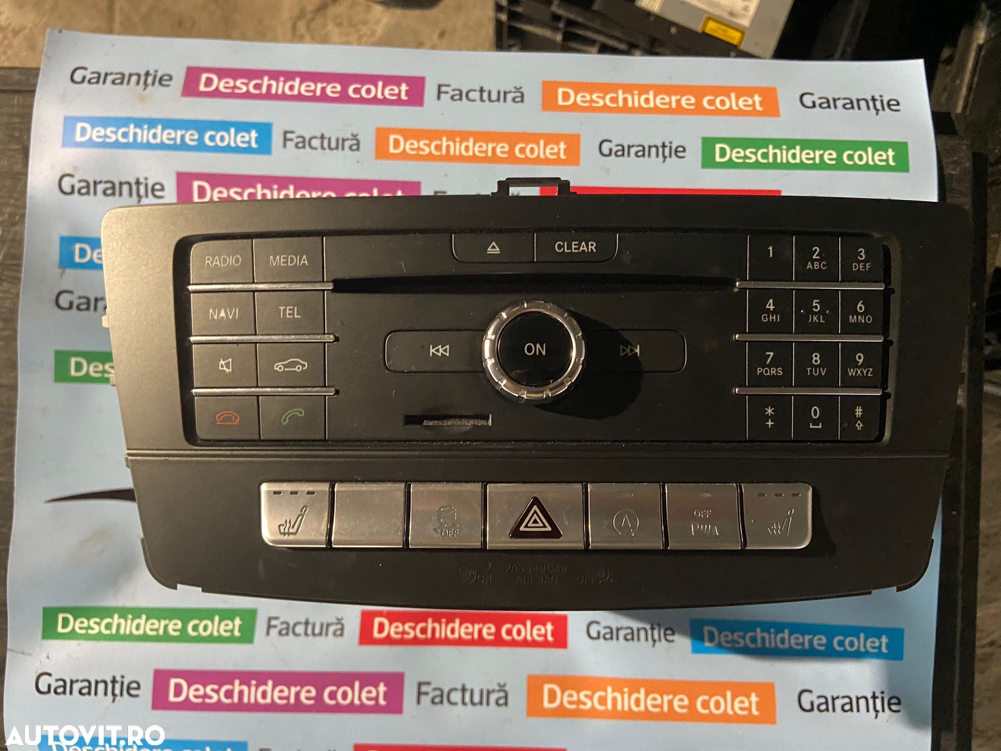 Radio CD Mercedes GLE A292  W166 A1669000520 - 1