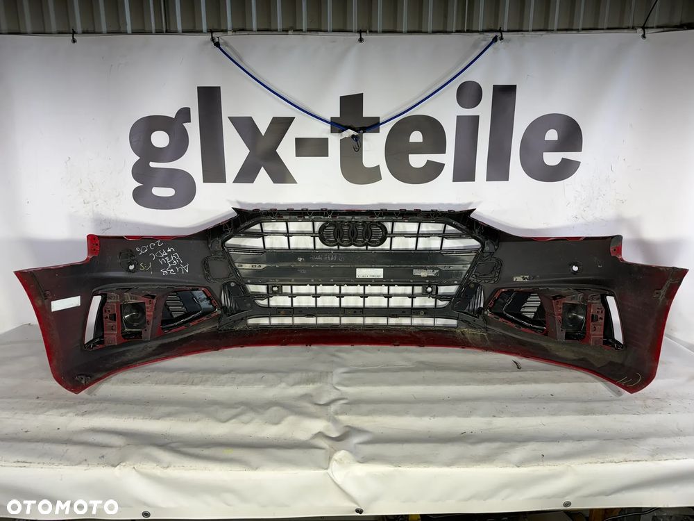 Audi A4 B9 Lift 8W Zderzak Przód Przedni Kompletny LY3U 4xPDC - 10