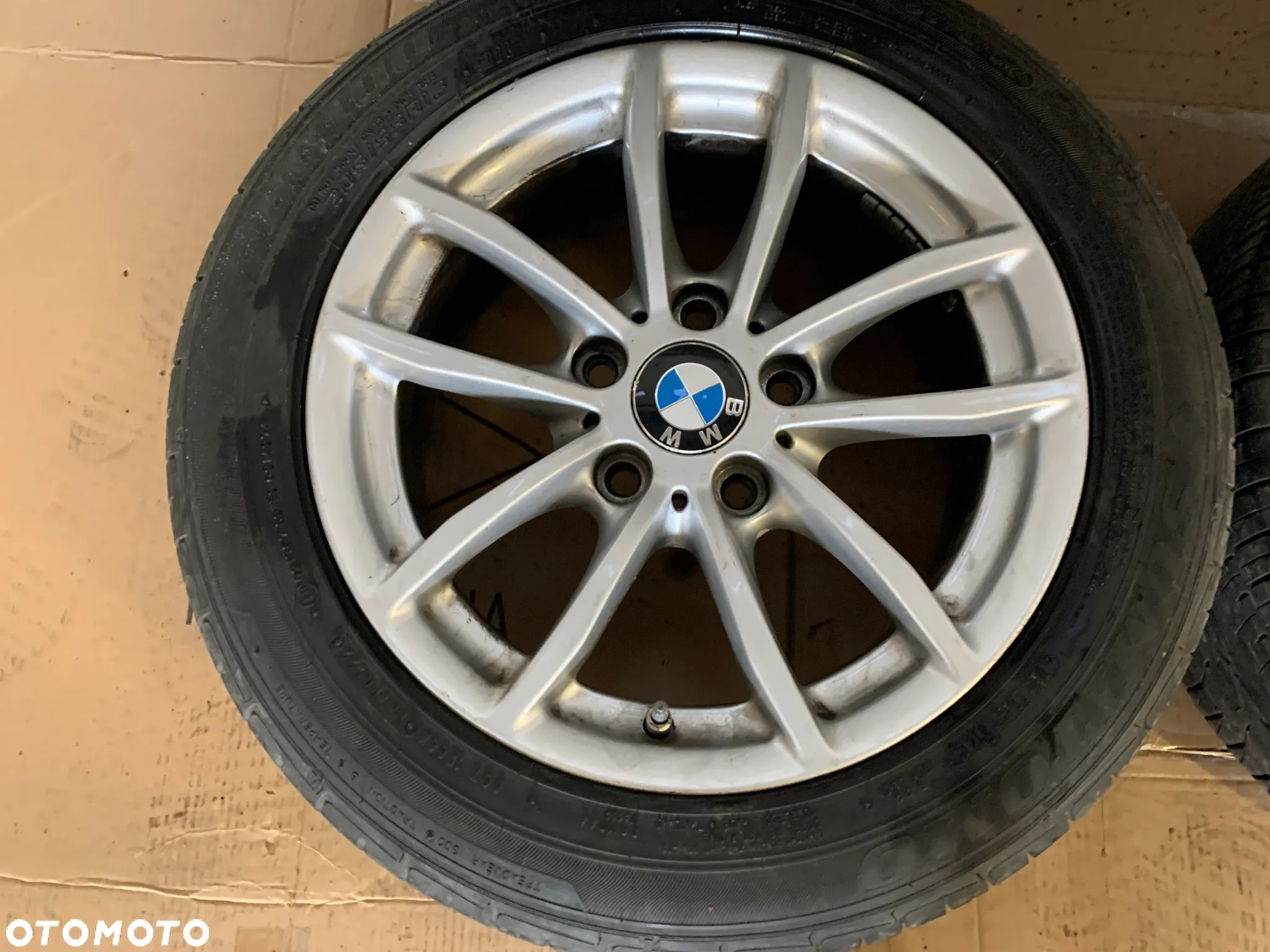 Alufelgi z oponami alusy felgi aluminiowe 5x120 15 7J IS40 205/55 R16 BMW I F20 6796202 - 4