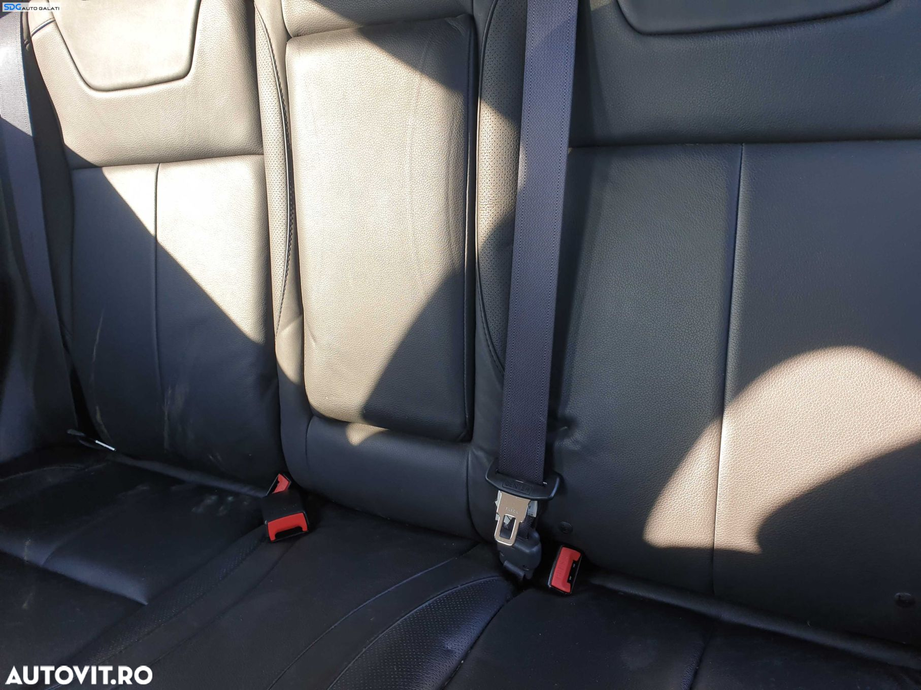 Interior Piele Neagra Scaun Scaune Stanga Dreapta Fata si Bancheta Spate cu Spatar Mitsubishi ASX 2010 - 2012 [K0579] - 5