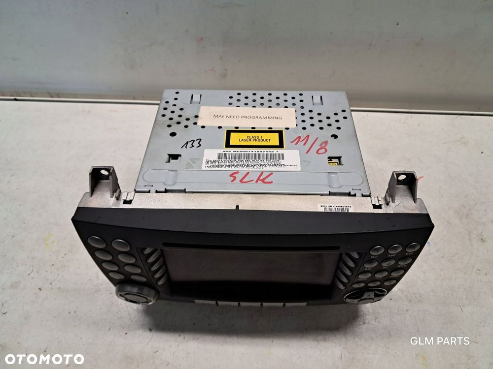 mercedes-benz slk r171 radio nawigacja a1718202989 be9001 - 2