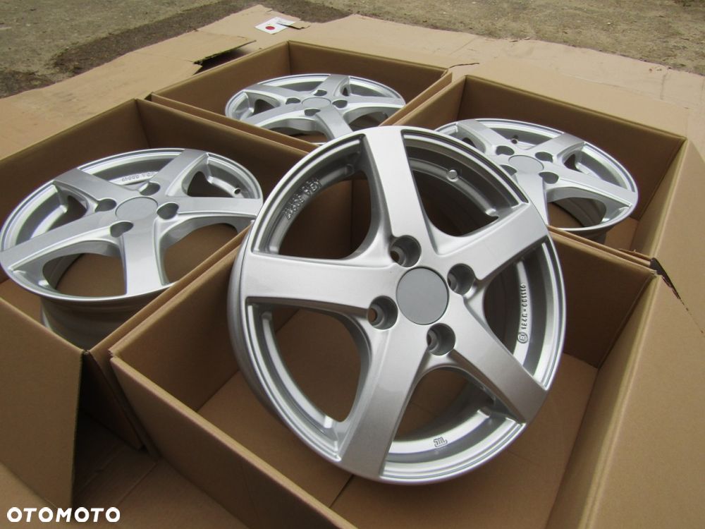 4x NOWE Felgi 14 VW UP Seat Mii Skoda Citigo Hyundai i10 i20 Atos Accent Getz Kia Picanto Peugeot 107 108 Citroen C1 I II Toyota Aygo Yaris Suzuki Ignis Swift Baleno - 13