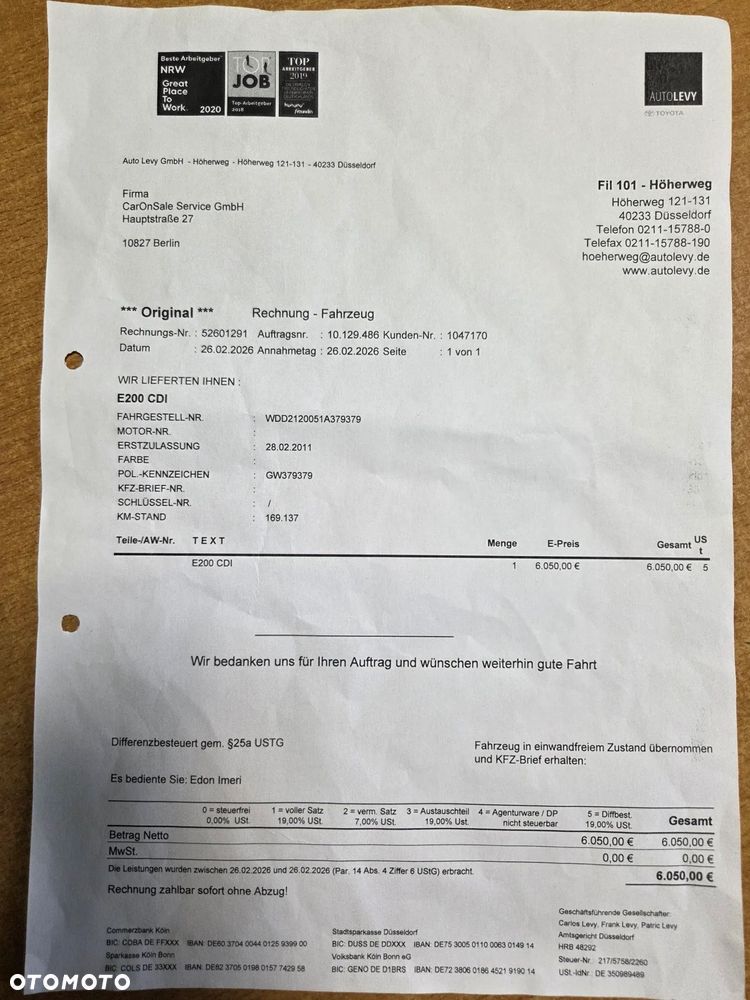 Mercedes-Benz Klasa E 200 CDI DPF BlueEFFICIENCY - 35