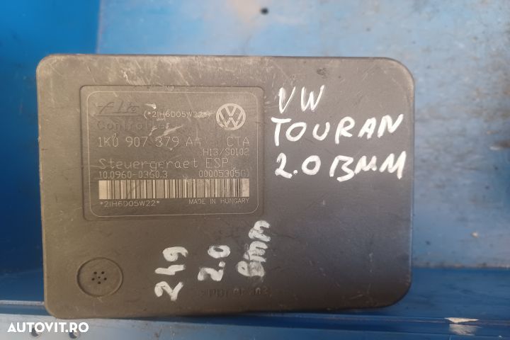 POMPA ABS 1K0907379AA 1K0614517T MX1253 Volkswagen VW Touran 1 [2003 - 1