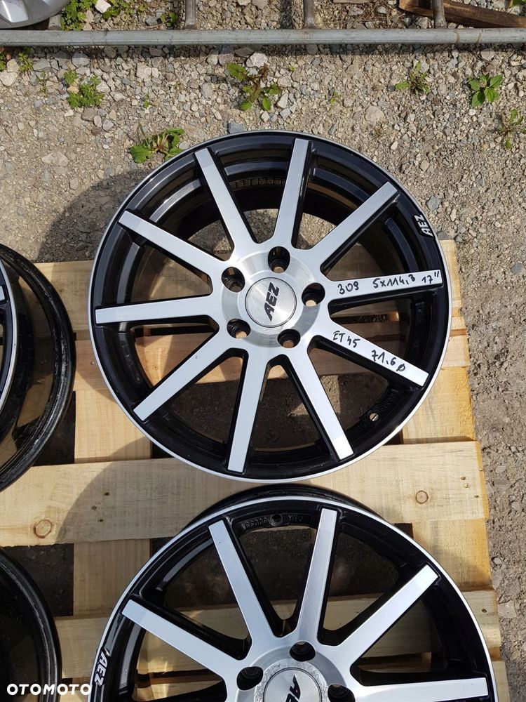 alufelgi aez ast70bp45 nissan hyundai kia 7.5'' x 17'' 5x114,3 et45 - 5