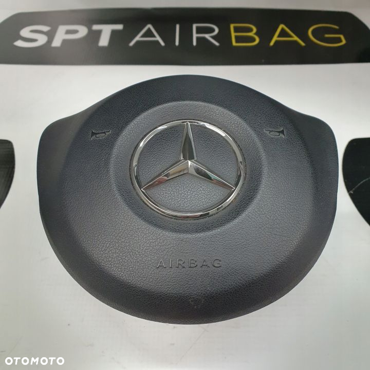 MERCEDES W117 CLA AMG LIFT  DESKA ROZDZIELCZA KONSOLA KOKPIT PULPIT PODUSZKI AIRBAG AIR BAG PASY KIT SET - 7