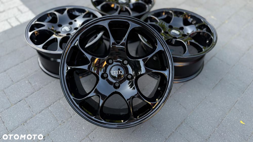 Felgi aluminowe r17 5x112 ET55 8J audi seat skoda vw koła alufelgi RW Technic ZW3 - 13