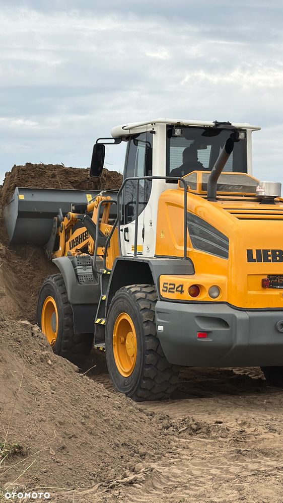 Liebherr Ładowarka Liebherr L524 KLIMA łyżka2,5m3+widły bezAdblue i Dpf szybkozłącze hydr. Cat Caterpillar 924K  924H  930K Volvo L60H / L70H Komatsu WA200-8 WA270-8JCB 426 427 - 24