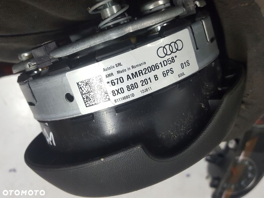 AUDI A1 8X 10-14r PODUSZKA AIRBAG KIEROWCY 8X0880201B - 6