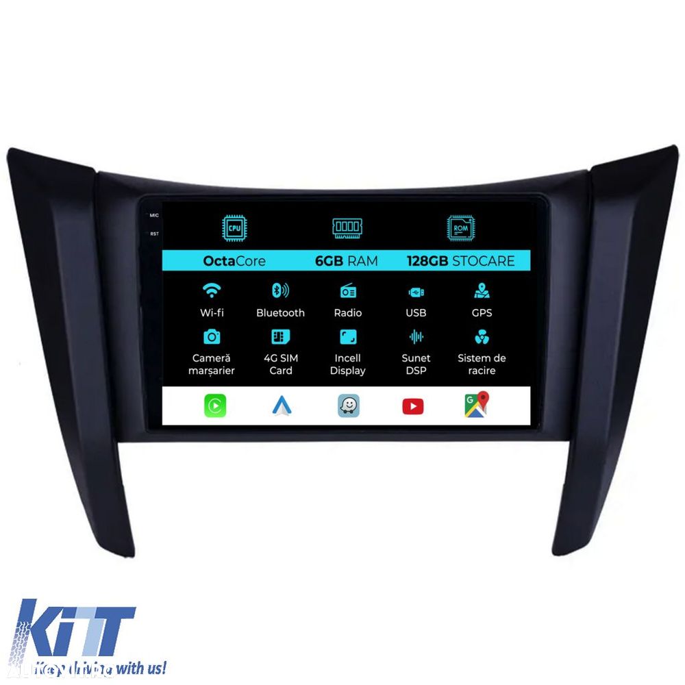 Navigatie Dedicata Nissan Navara (2015-2022), 9Inch, 6Gb Ram, 128Gb St - 1