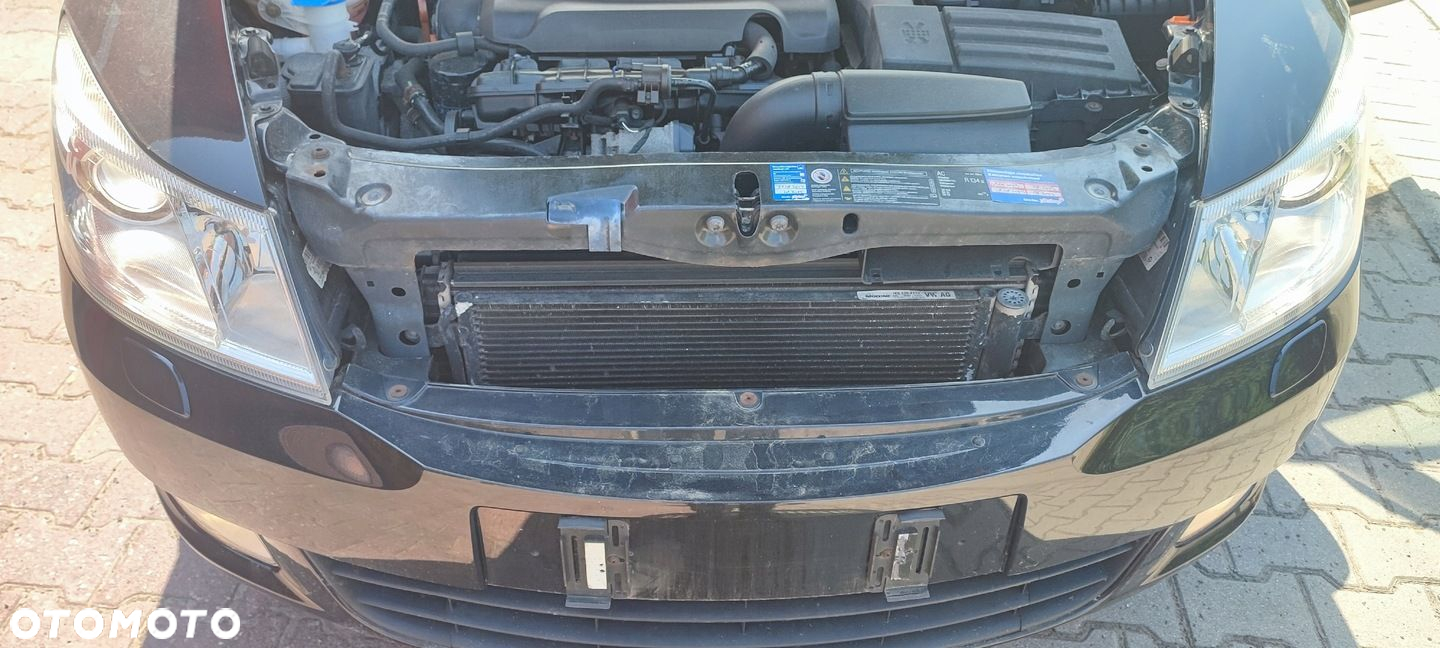 OCTAVIA II LIFT 08-12r. KOMPLETNY PRZÓD LF9R 1Z1Z maska zderzak xenon itd. - 6