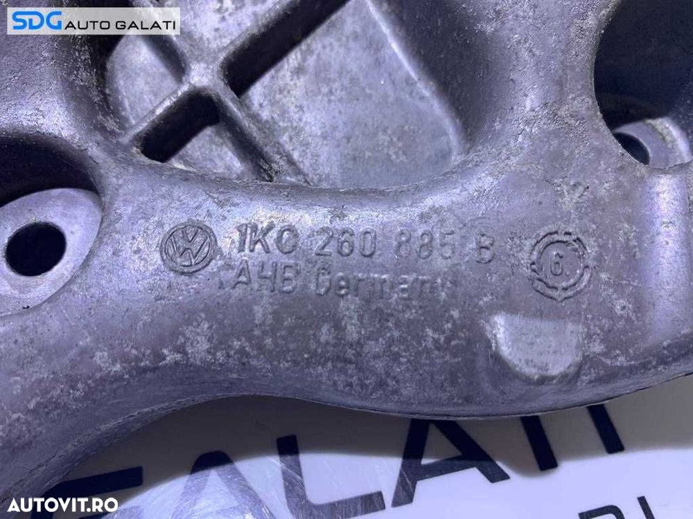 Suport Accesorii Compresor AC Clima cu Rola Intinzatoare Audi A3 8P 1.6 FSI BAG BLP BLF 2004 - 2008 Cod 1K0260885B [MA0245] - 4