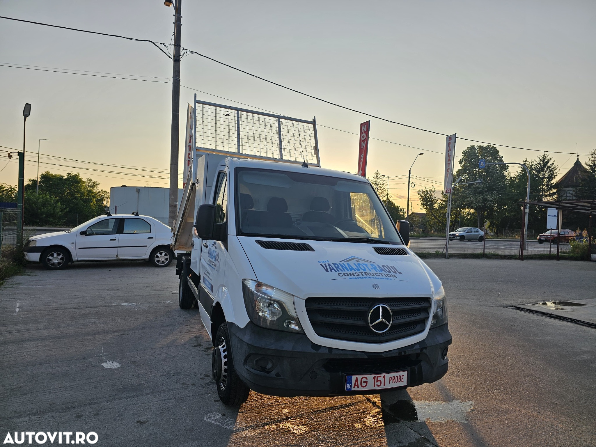Mercedes-Benz Sprinter 513 CDI - BASCULABIL - axa dubla - 3.5T - 16
