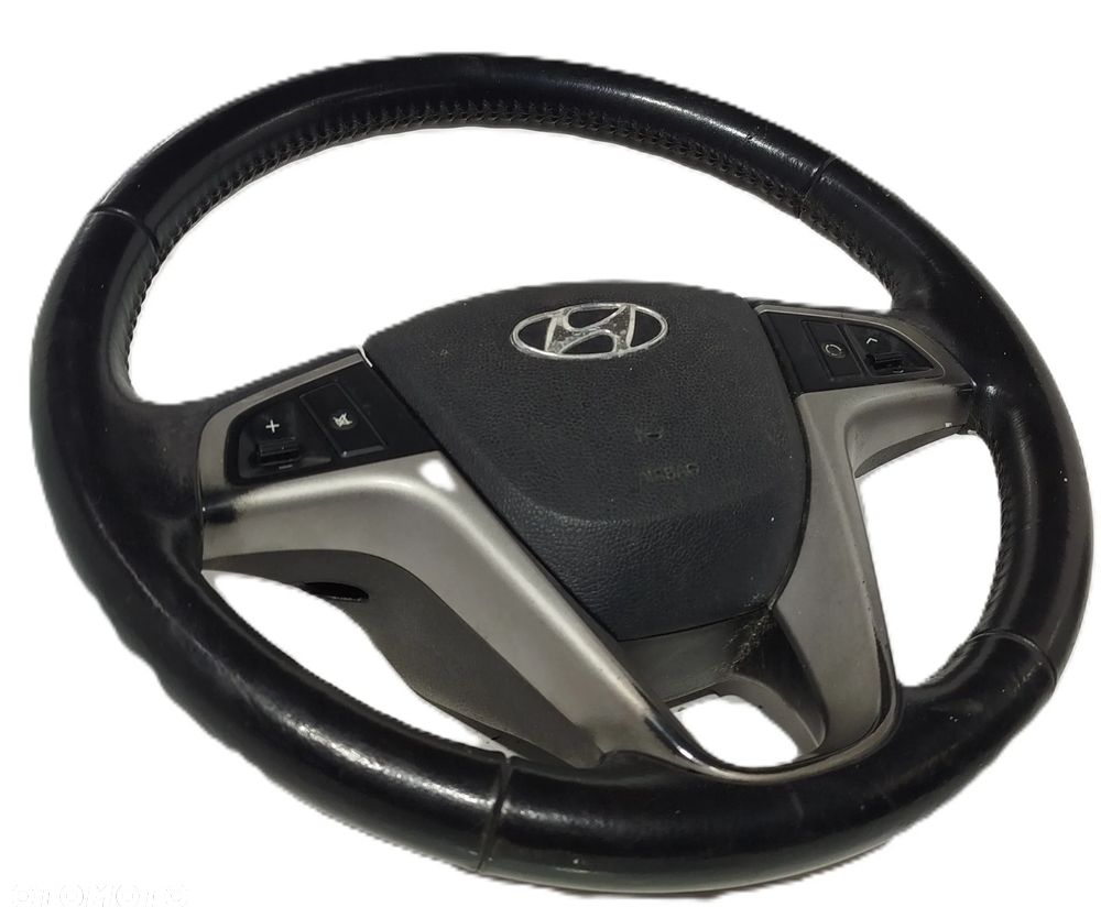 KIEROWNICA WIELOFUNKCYJNA AIRBAG HYUNDAI I20 08-12 - 4