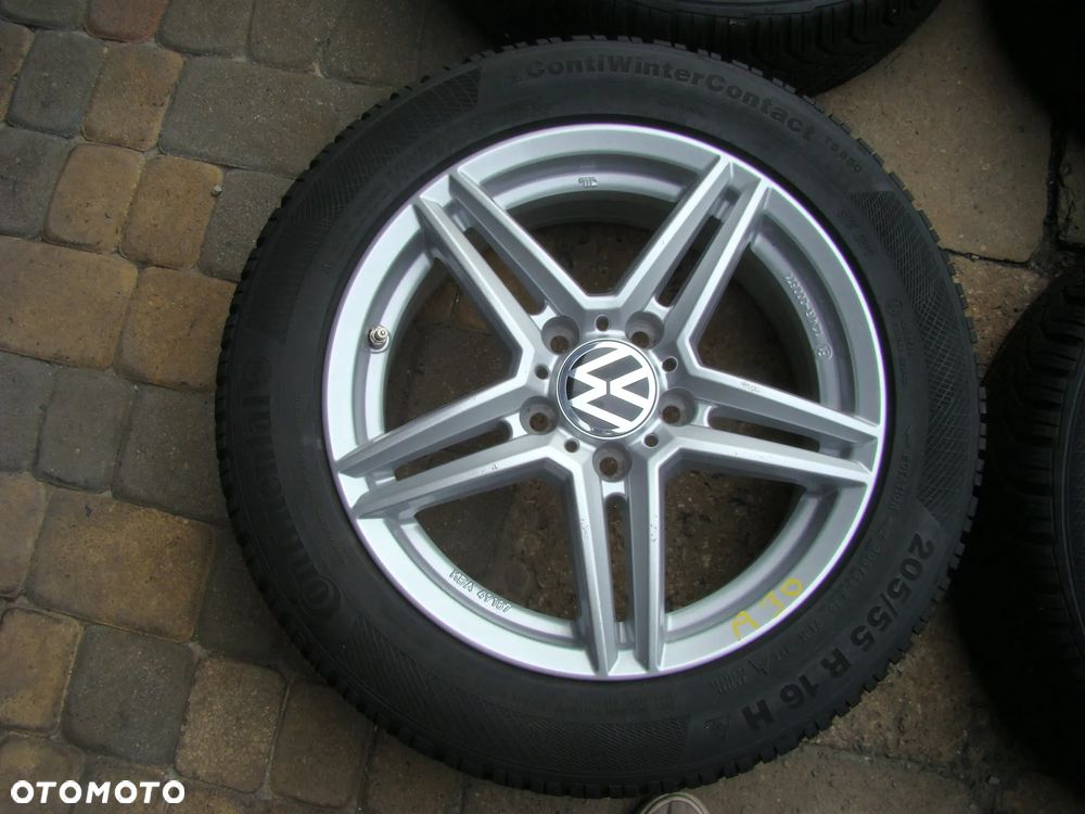 a30 5x112 VW Golf V VI VII VIII Plus Jetta Touran Caddy 6,5jx16 opona zima 205/55 - 2