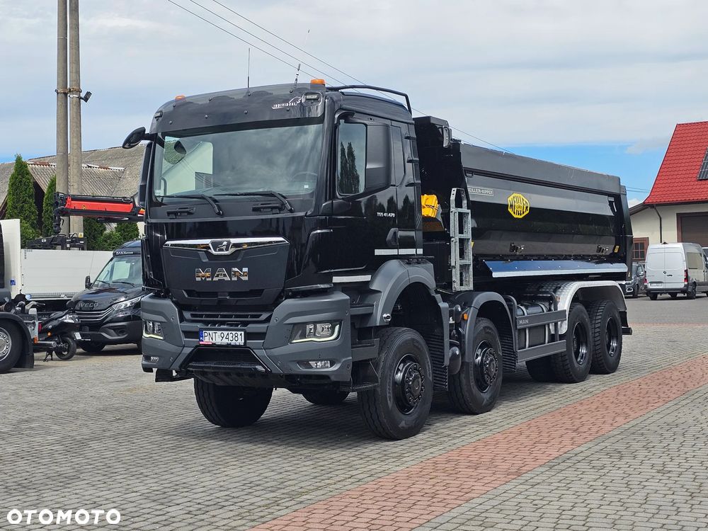 MAN TGS 41.470 8X8 WYWROTKA MEILLER KIPPER SALON PL Przeb.tylko 62tyś.km - 15