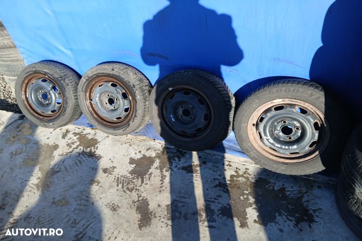 Jante tabla cu anvelope 14 - set 1H0601025B 1HM601025 ET45 6LX14H2 17 - 2