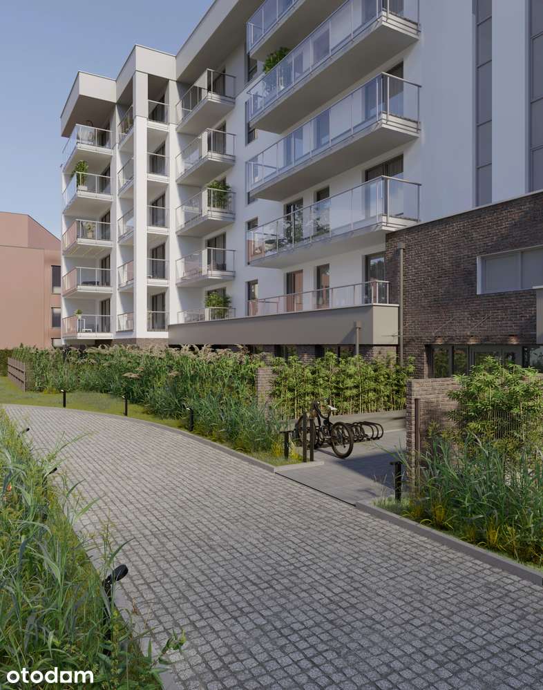 2-pokojowe mieszkanie 52m2 + ogródek