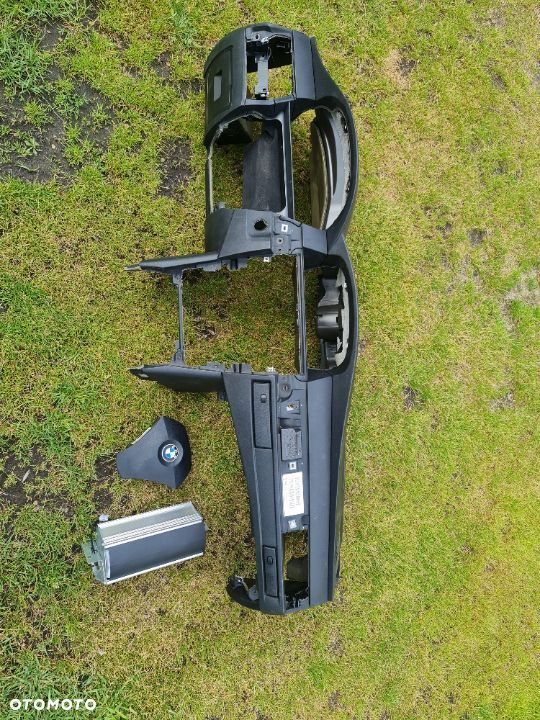 BMW 5 E60 E61 DESKA ROZDZIELCZA KONSOLA AIRBAG EUROPA - 1