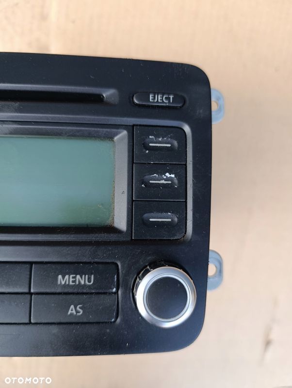 VW TOURAN I RADIO EKRAN WYŚWIETLACZ 1K0035186P - 2