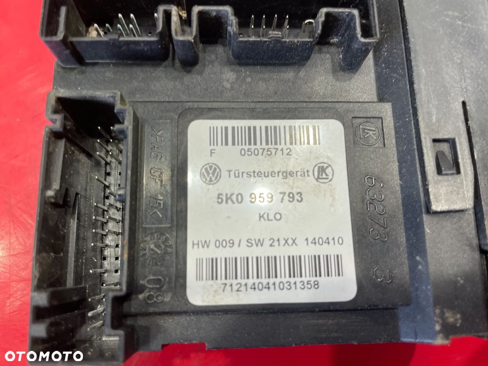 Silniczek szyby przód lewy VW Golf VI 5K0959793 - 2