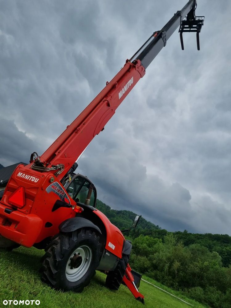 Manitou MT1840 Ładowarka Teleskopowa 18metrów jak nowa z salonu 2015r 3180 mtg z Norwegii Widły i Łyżka PERKINS - 10