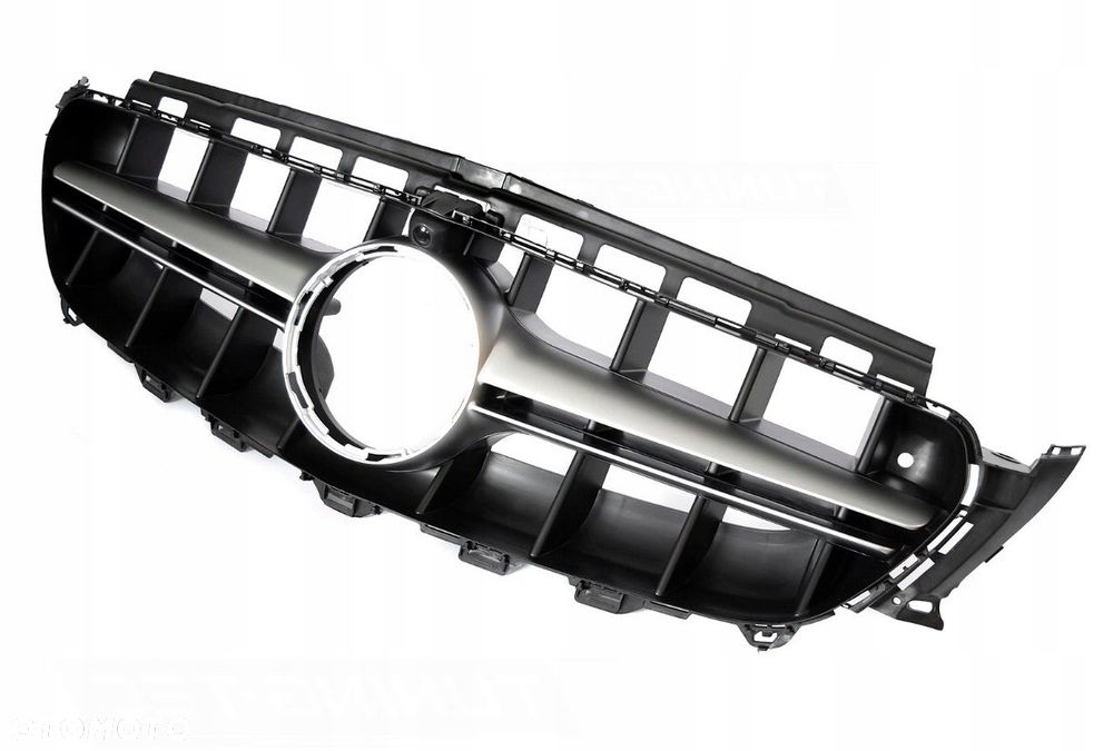 Atrapa Grill Kratka Tuning Amg S Black Silver Mercedes E klasa 213 2016-20 - 4