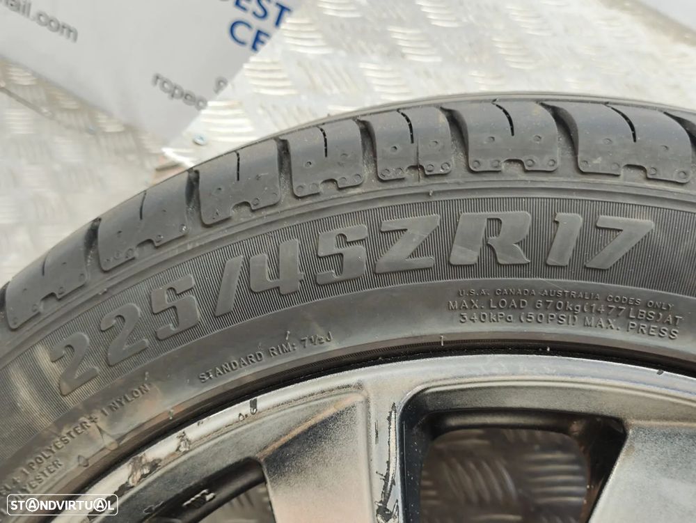 Conjunto Jantes 17 Originais Rial 5x112 7.5J ET47 - 17