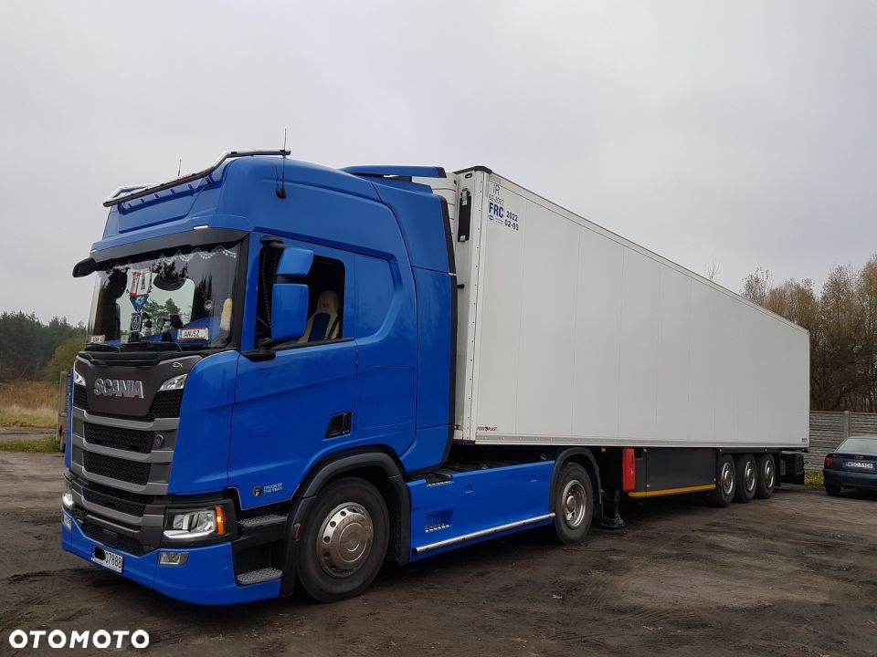 Spojlery spoilery osłony owiewki międzyosiowe zabudowy Scania R S - 9