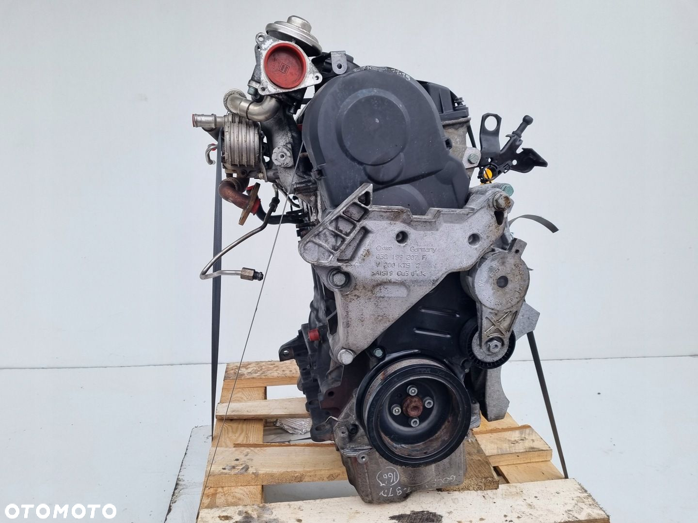 SILNIK KOMPLET VW Passat B6 1.9 TDI 105KM ładnie pracuje BKC - 6