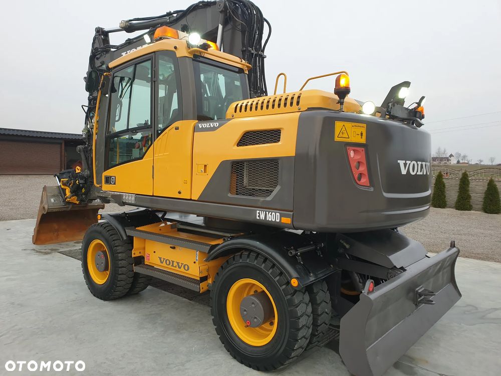 Volvo EW 160D ROTOTILT ZE SZCZYPCAMI SPROWADZONA ŁADNY STAN
