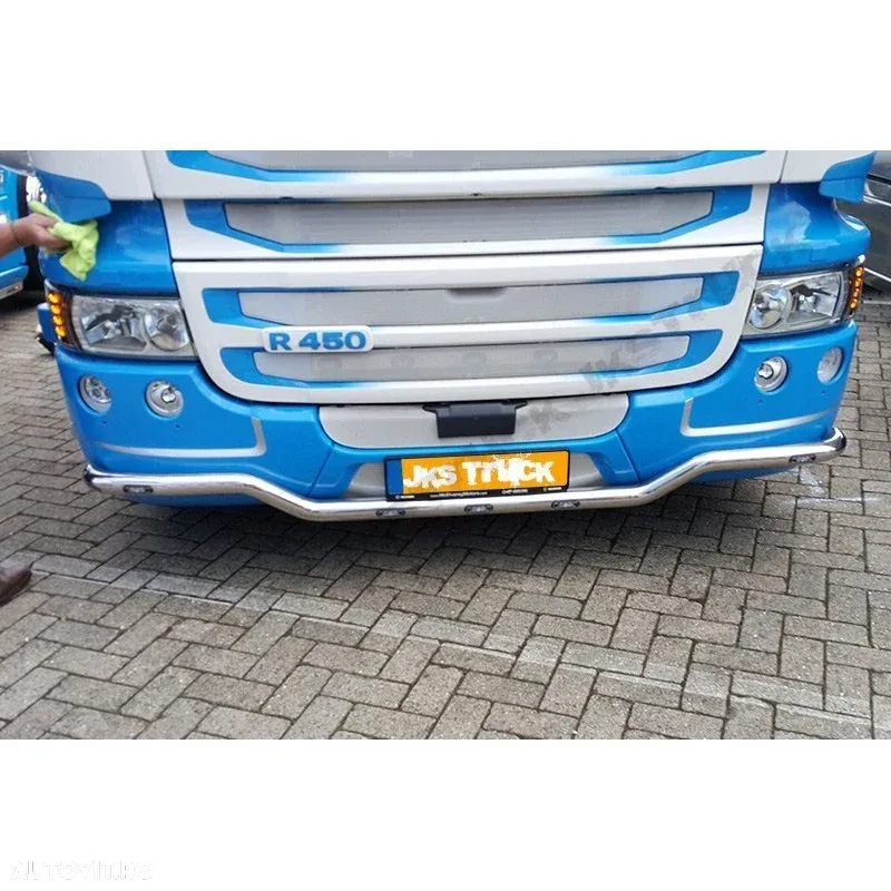 Bara leduri sub masca fata, Scania R, cu 7 LED-uri Albe incluse - 5