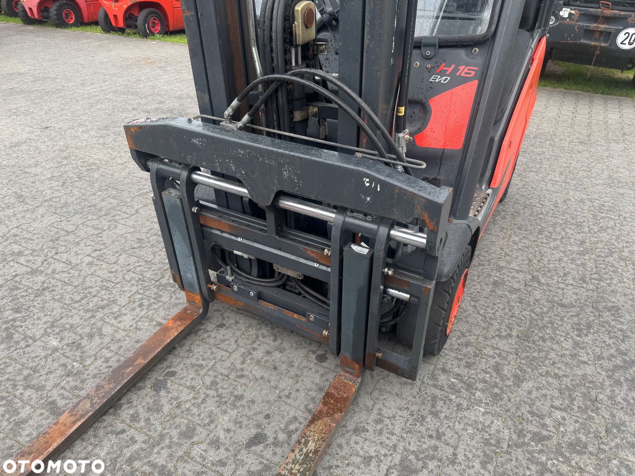 Linde Linde H16 Evo 7150mth  triplex pozycjoner przesuw  4 sekcje wolny skok h20 h18 toyot - 5