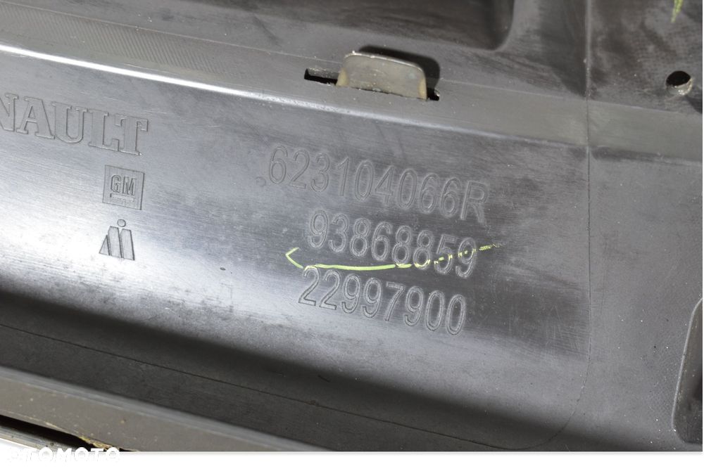 Grill Atrapa Chłodnicy OPEL VAUXHALL VIVARO B 2014-2019R 93868859 - 11